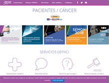 Tablet Screenshot of gepac.es